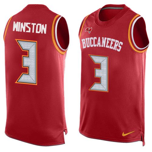 Jameis Winston Tampa Bay Buccaneers red jersey