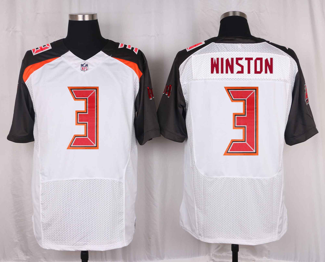 Jameis Winston Tampa Bay Buccaneers white Elite jersey