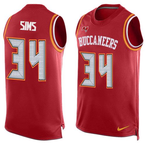 Charles Sims Tampa Bay Buccaneers red jersey