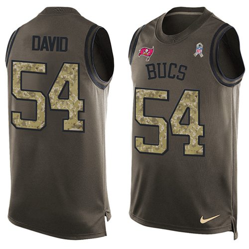 Lavonte David Tampa Bay Buccaneers green Salute To Service jersey