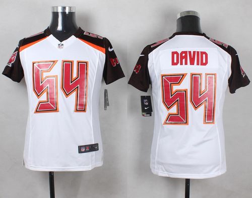 Lavonte David Tampa Bay Buccaneers white Elite jersey