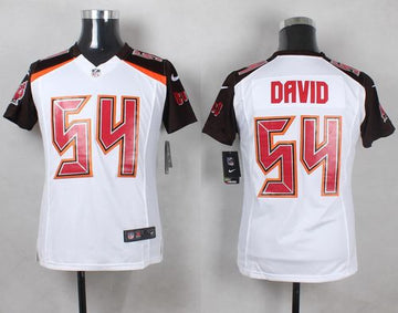 Lavonte David Tampa Bay Buccaneers white Elite jersey