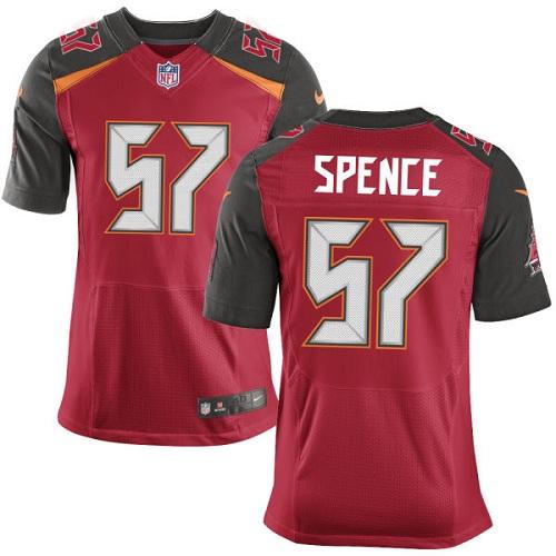 Noah Spence Tampa Bay Buccaneers red Elite jersey