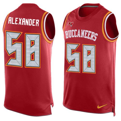 Kwon Alexander Tampa Bay Buccaneers red jersey