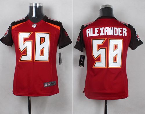 Kwon Alexander Tampa Bay Buccaneers red Elite jersey