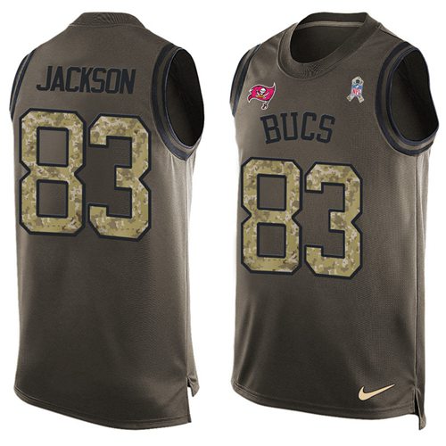 Vincent Jackson Tampa Bay Buccaneers green Salute To Service jersey