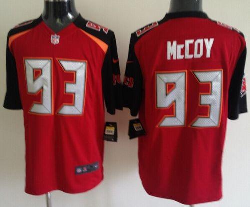 Gerald McCoy Tampa Bay Buccaneers red Game jersey