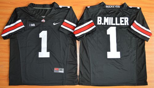 Braxton Miller Ohio State Buckeyes black jersey