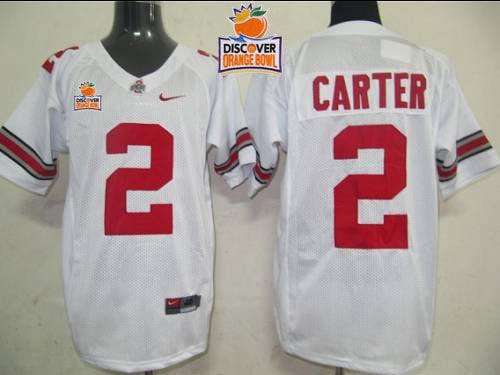 Cris Carter Ohio State Buckeyes white jersey