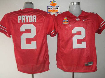 Terrelle Pryor Ohio State Buckeyes red jersey