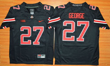 Eddie George Ohio State Buckeyes black jersey
