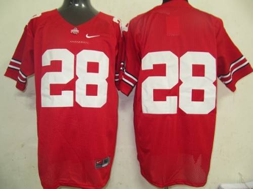 Ohio State Buckeyes red jersey