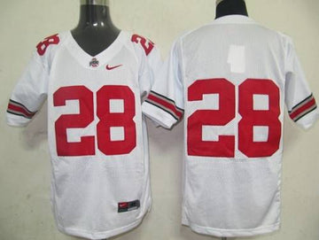 Ohio State Buckeyes white jersey