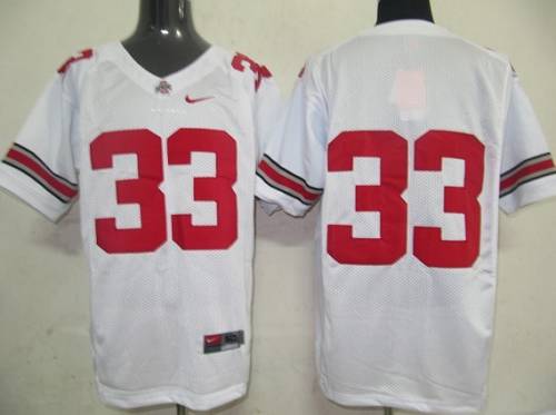 Ohio State Buckeyes white jersey