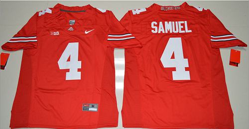 Curtis Samuel Ohio State Buckeyes red jersey