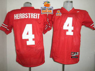 Kirk Herbstreit Ohio State Buckeyes red jersey
