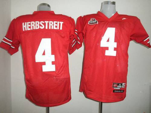 Kirk Herbstreit Ohio State Buckeyes red jersey