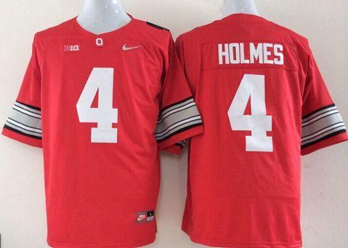 Santonio Holmes Ohio State Buckeyes red jersey