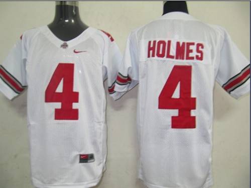 Santonio Holmes Ohio State Buckeyes white jersey