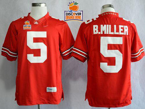 Braxton Miller Ohio State Buckeyes red jersey