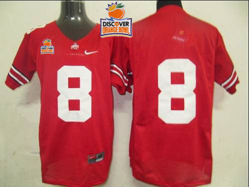 Ohio State Buckeyes red jersey
