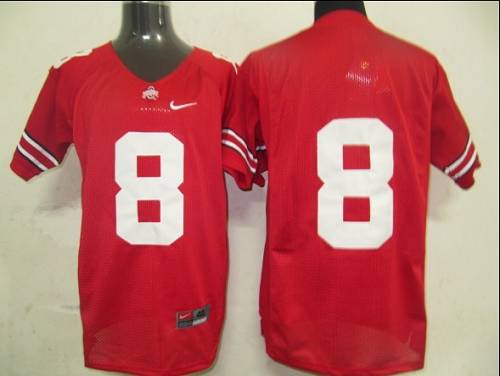 Ohio State Buckeyes red jersey