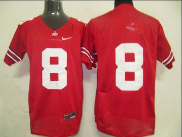 Ohio State Buckeyes red jersey