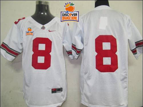 Ohio State Buckeyes white jersey