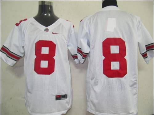 Ohio State Buckeyes white jersey
