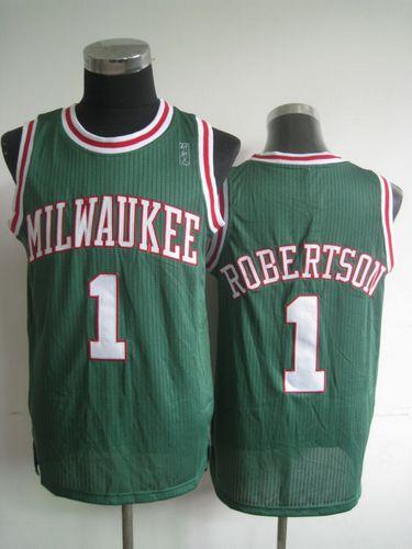 Oscar Robertson Milwaukee Bucks green Throwback jersey