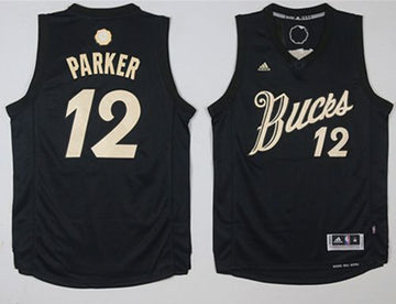 Jabari Parker Milwaukee Bucks black jersey