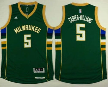 Michael Carter-Williams Milwaukee Bucks green jersey