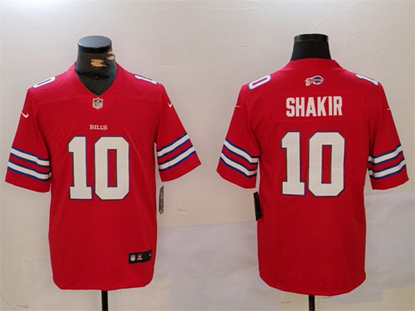Khalil Shakir Buffalo Bills red jersey