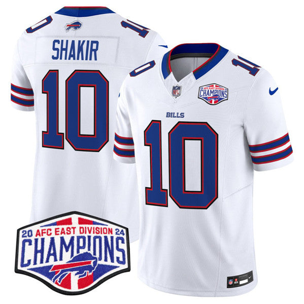 Khalil Shakir Buffalo Bills white jersey