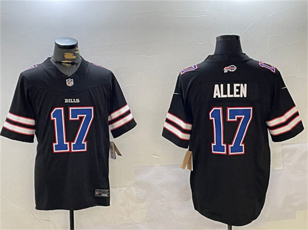 Josh Allen Buffalo Bills black jersey