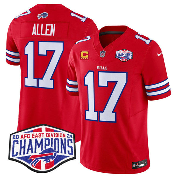 Josh Allen Buffalo Bills red jersey