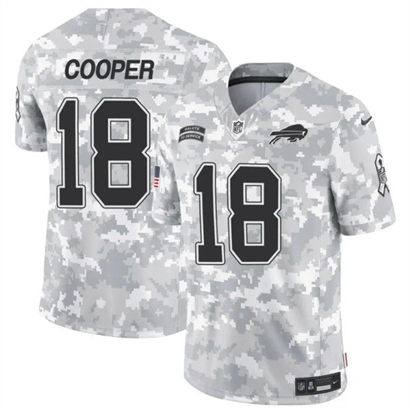 Amari Cooper Buffalo Bills camo Salute To Service jersey