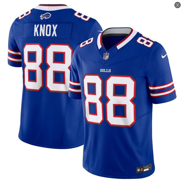 KJ Hamler Buffalo Bills royal jersey