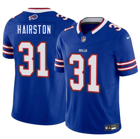 Maxwell Hairston Buffalo Bills blue jersey