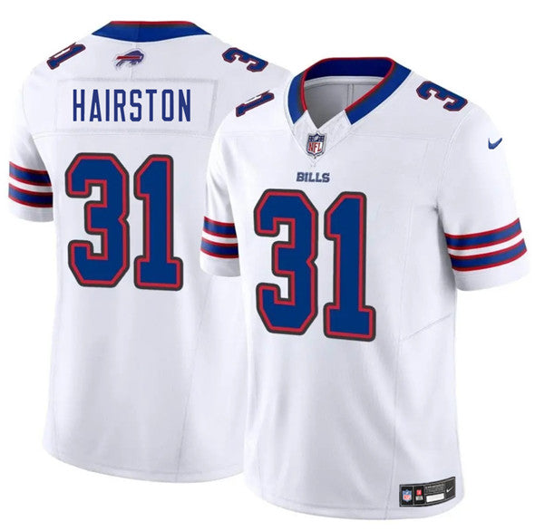 Maxwell Hairston Buffalo Bills white jersey
