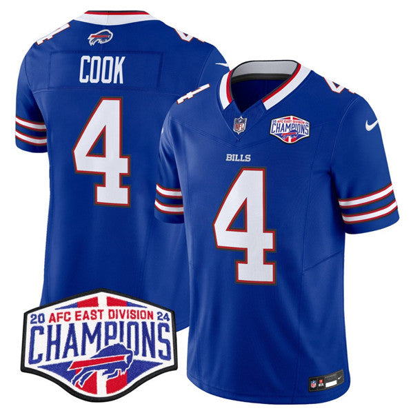 James Cook Buffalo Bills royal jersey