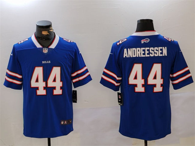 Joe Andreessen Buffalo Bills blue jersey