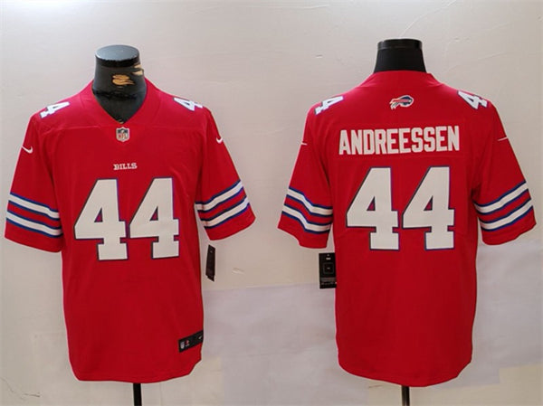 Joe Andreessen Buffalo Bills red jersey