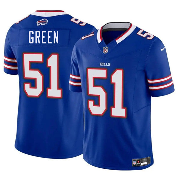 Kendrick Green Buffalo Bills blue FUSE jersey