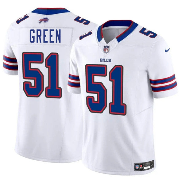 Kendrick Green Buffalo Bills white FUSE jersey