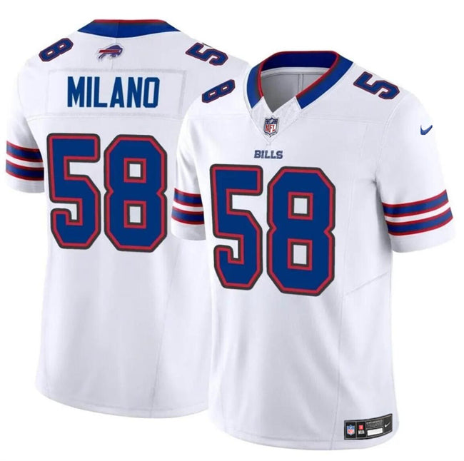 Matt Milano Buffalo Bills white jersey