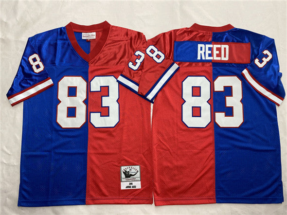 Andre Reed Buffalo Bills blue-red Throwback jersey