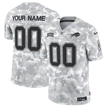 Custom Buffalo Bills camo Salute To Service jersey