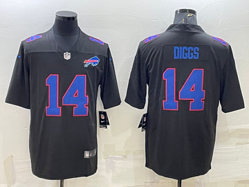 Custom Buffalo Bills black jersey