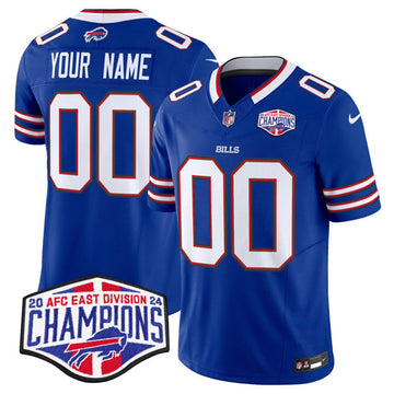 Custom Buffalo Bills royal jersey